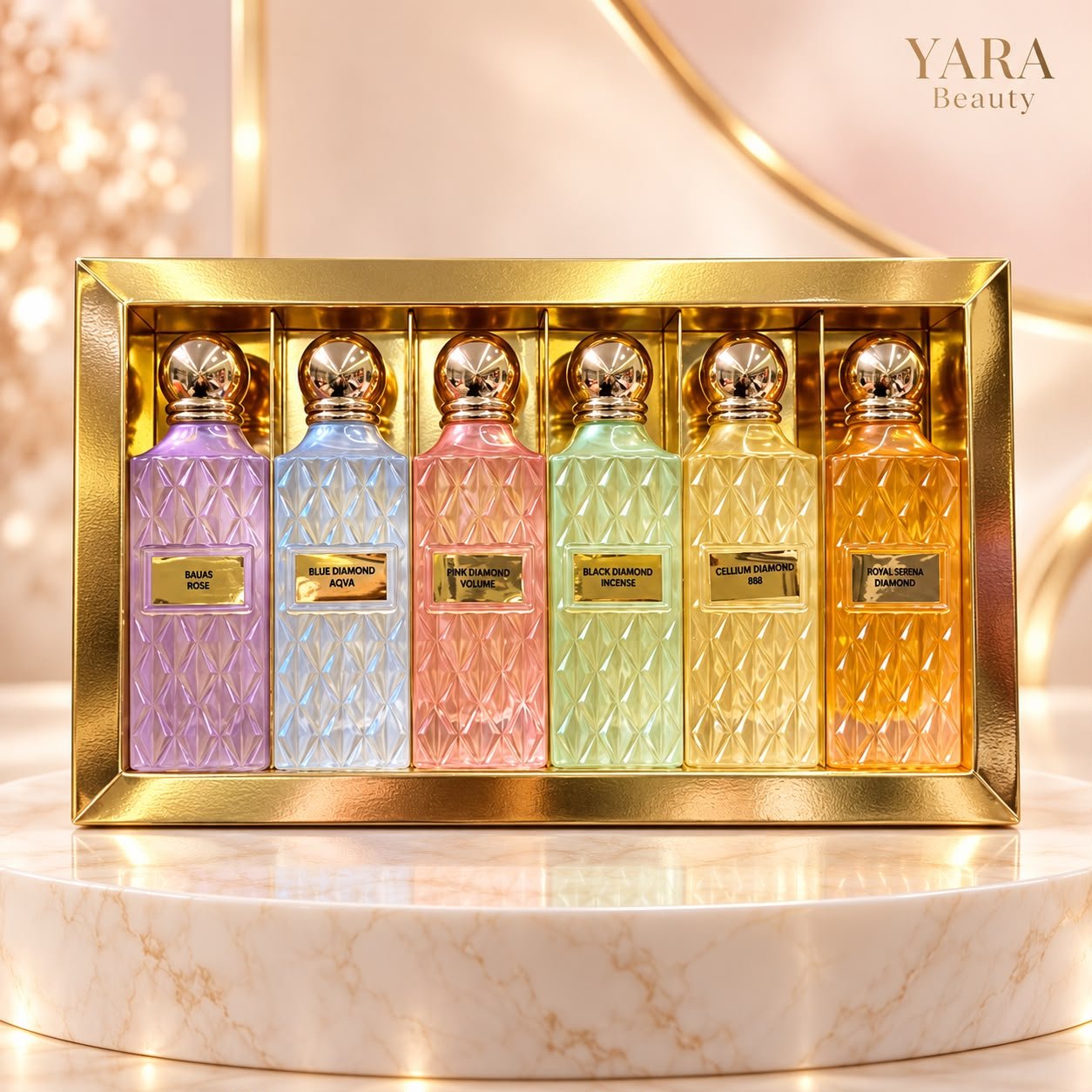 2e2d4478-167e-42f7-90cf-d4616eaaf21f بوكس عطور Diamond Collection – 6 قطع - Image 1